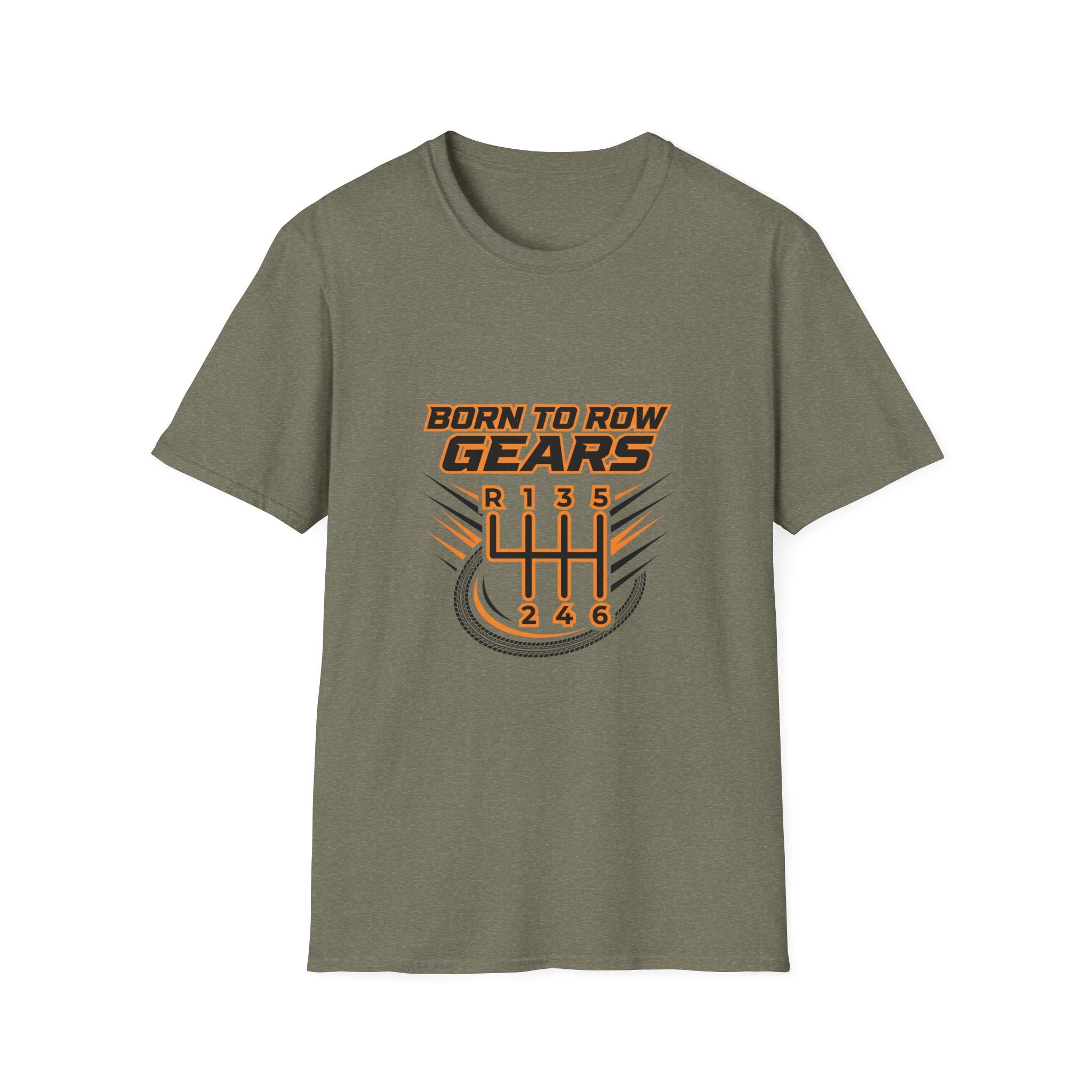 Born To Row Gears T-Shirt