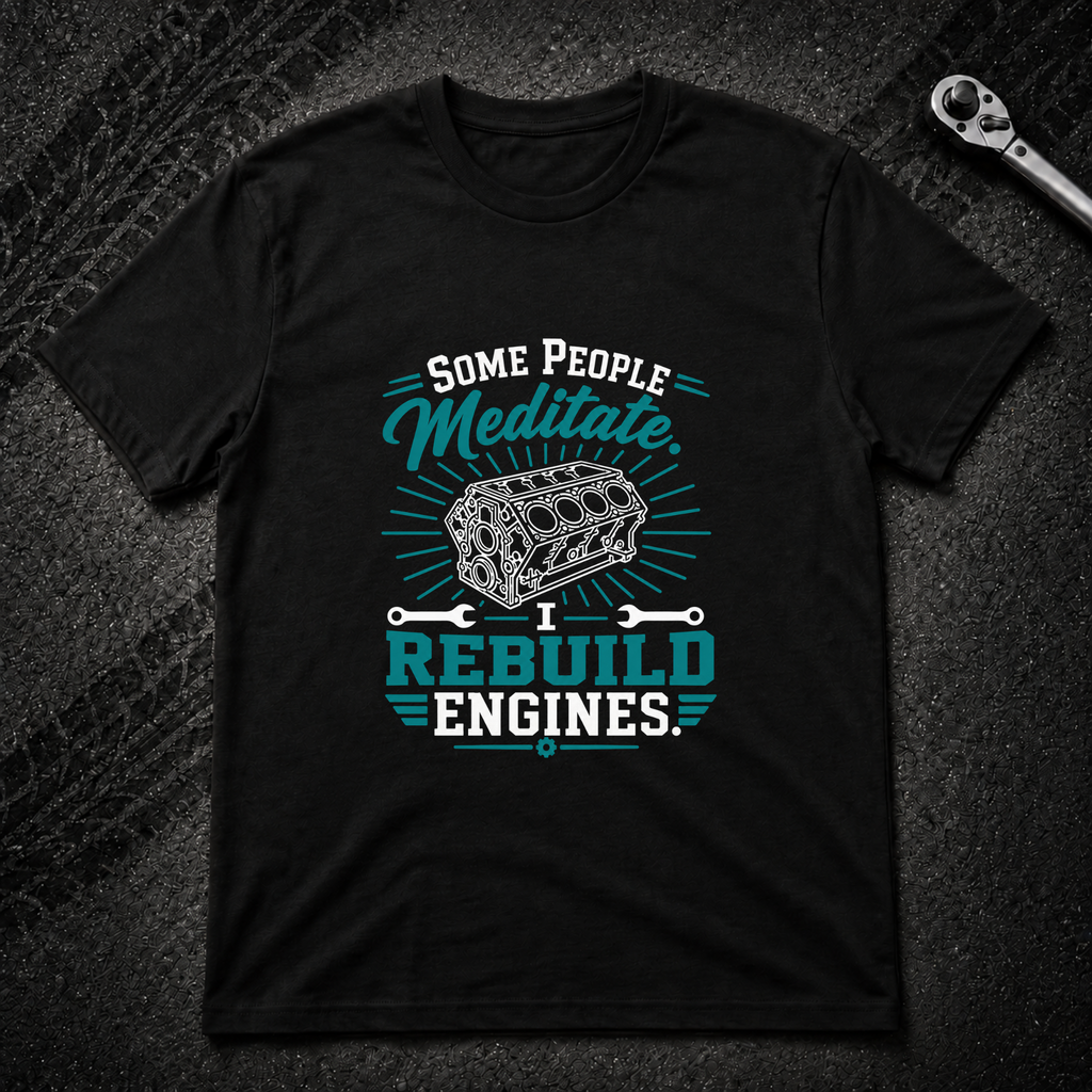 Some People Meditate T-Shirt