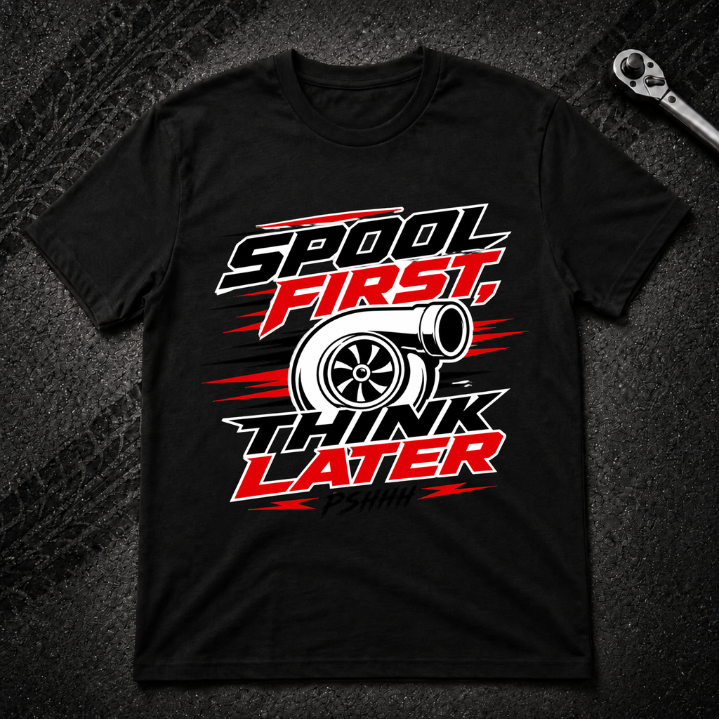 Spool First Think Later T-Shirt