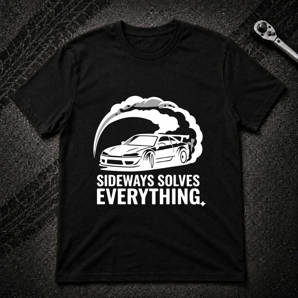 Sideways Solves Everything T-Shirt