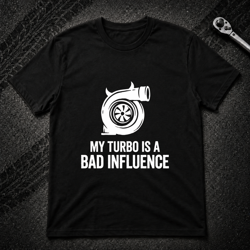 My Turbo Is A Bad Influence T-Shirt