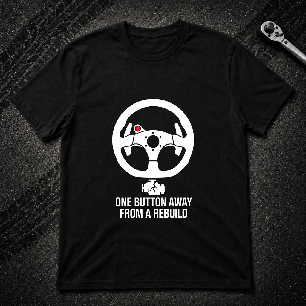 One Button Away T-Shirt
