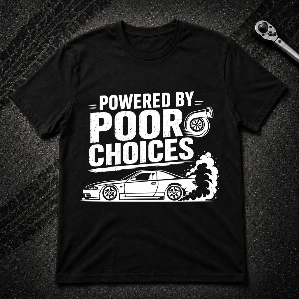 Powered By Poor Choices T-Shirt