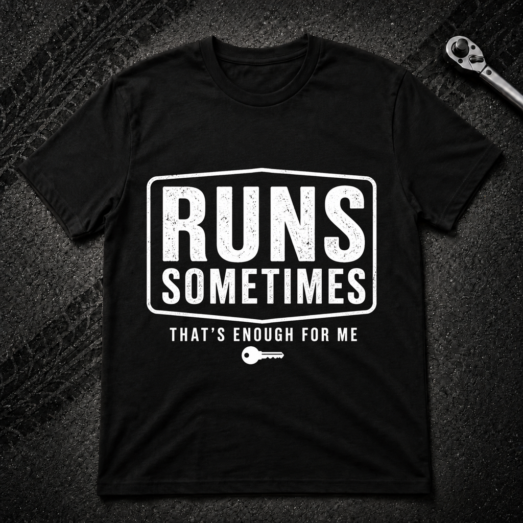 Runs Sometimes T-Shirt