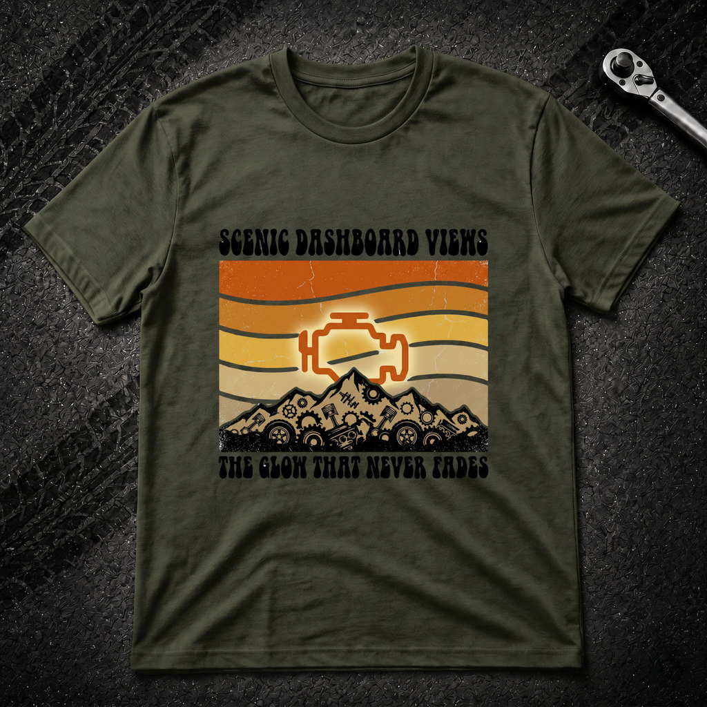 Scenic Dashboard Views T-Shirt
