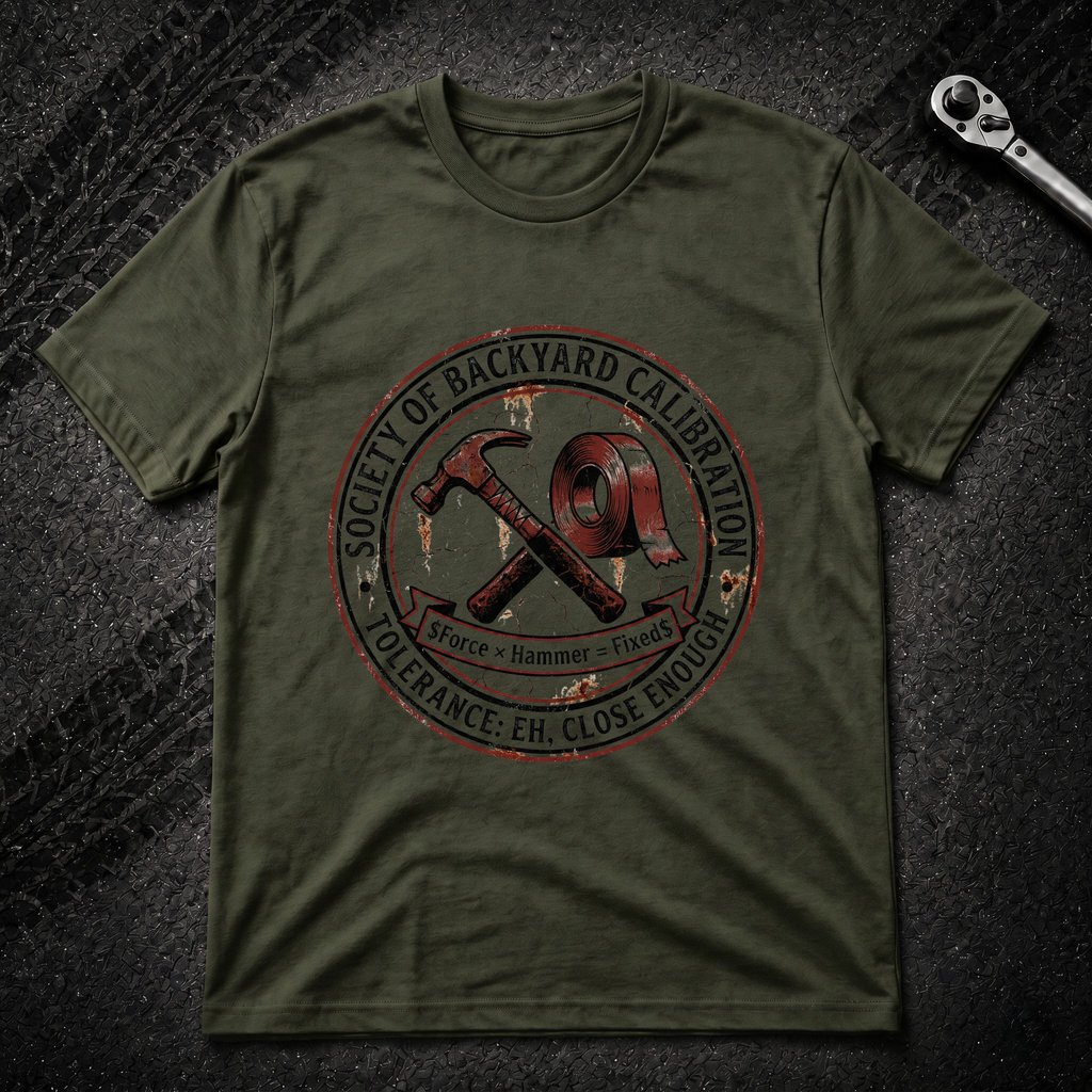 Society Of Backyard Calibration T-Shirt