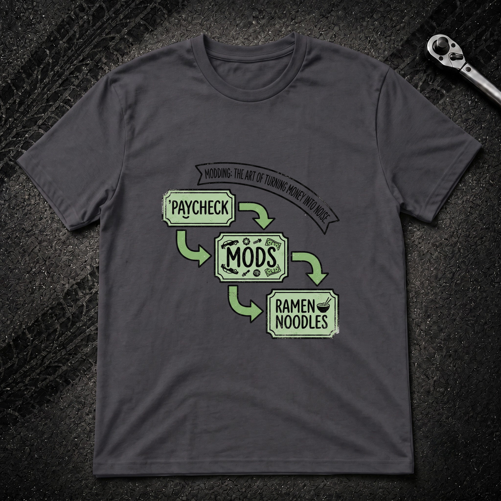 Paycheck Mods Ramen T-Shirt