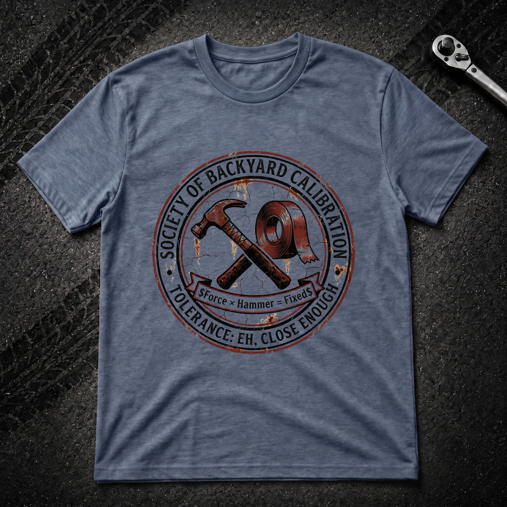 Society Of Backyard Calibration T-Shirt