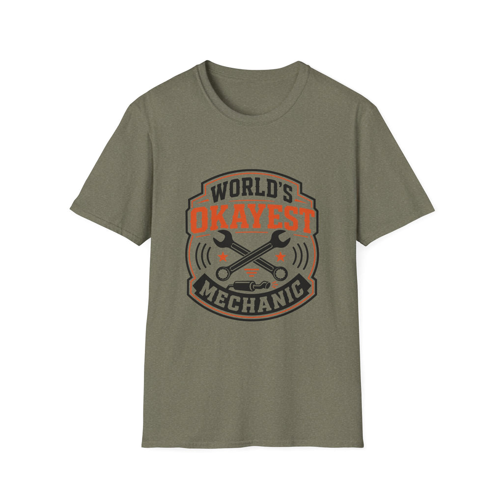 Worlds Okayest Mechanic T-Shirt