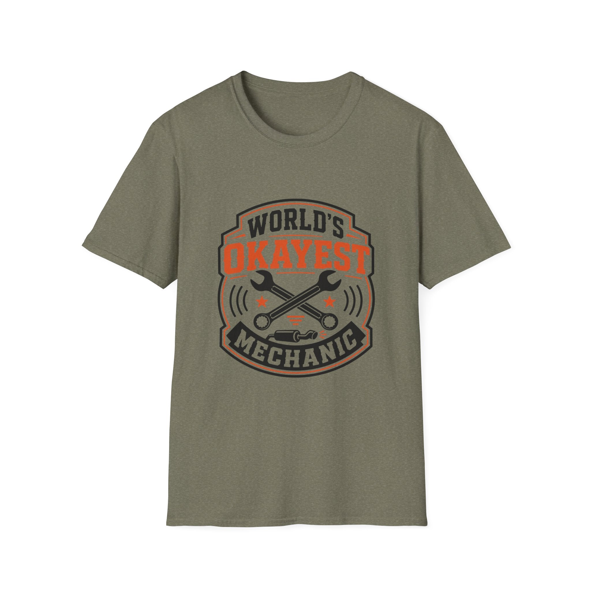 Worlds Okayest Mechanic T-Shirt