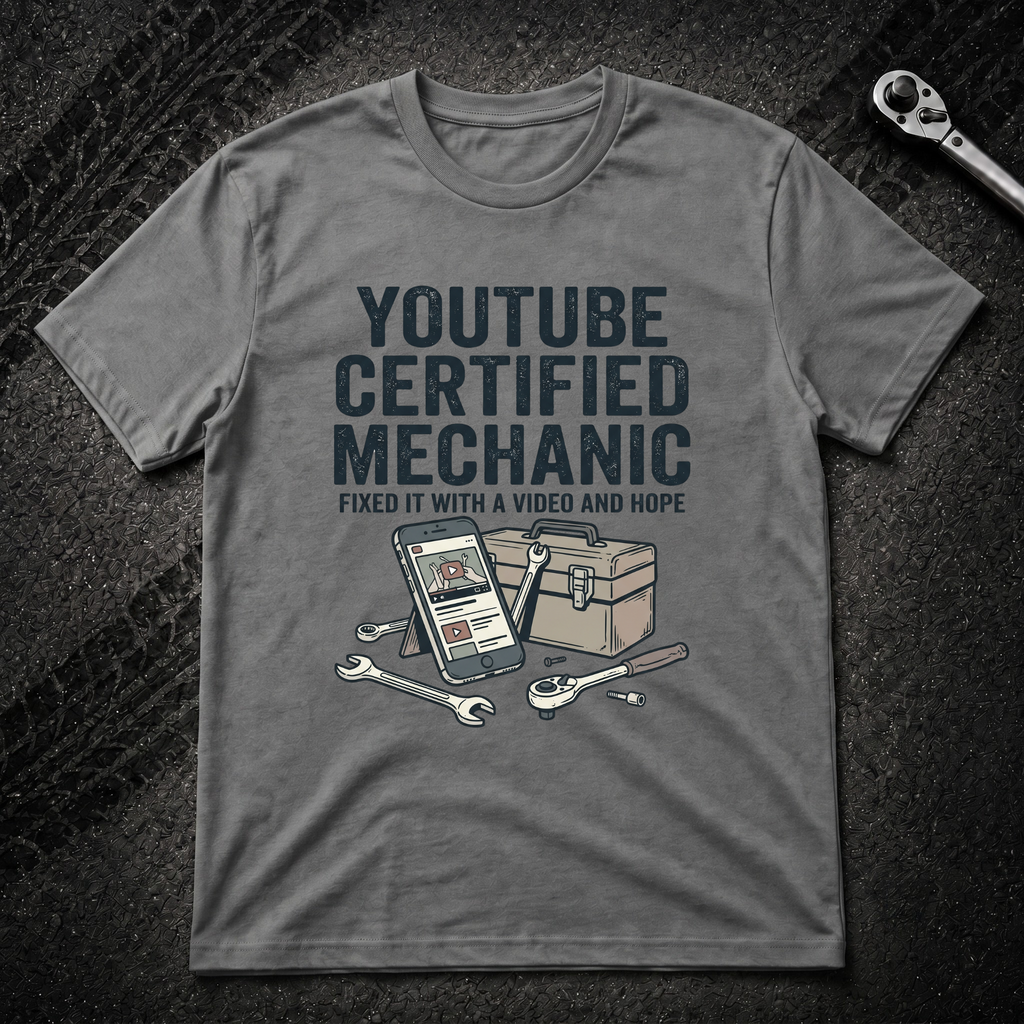 Youtube Certified Mechanic T-Shirt