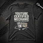 Youtube Certified Mechanic T-Shirt
