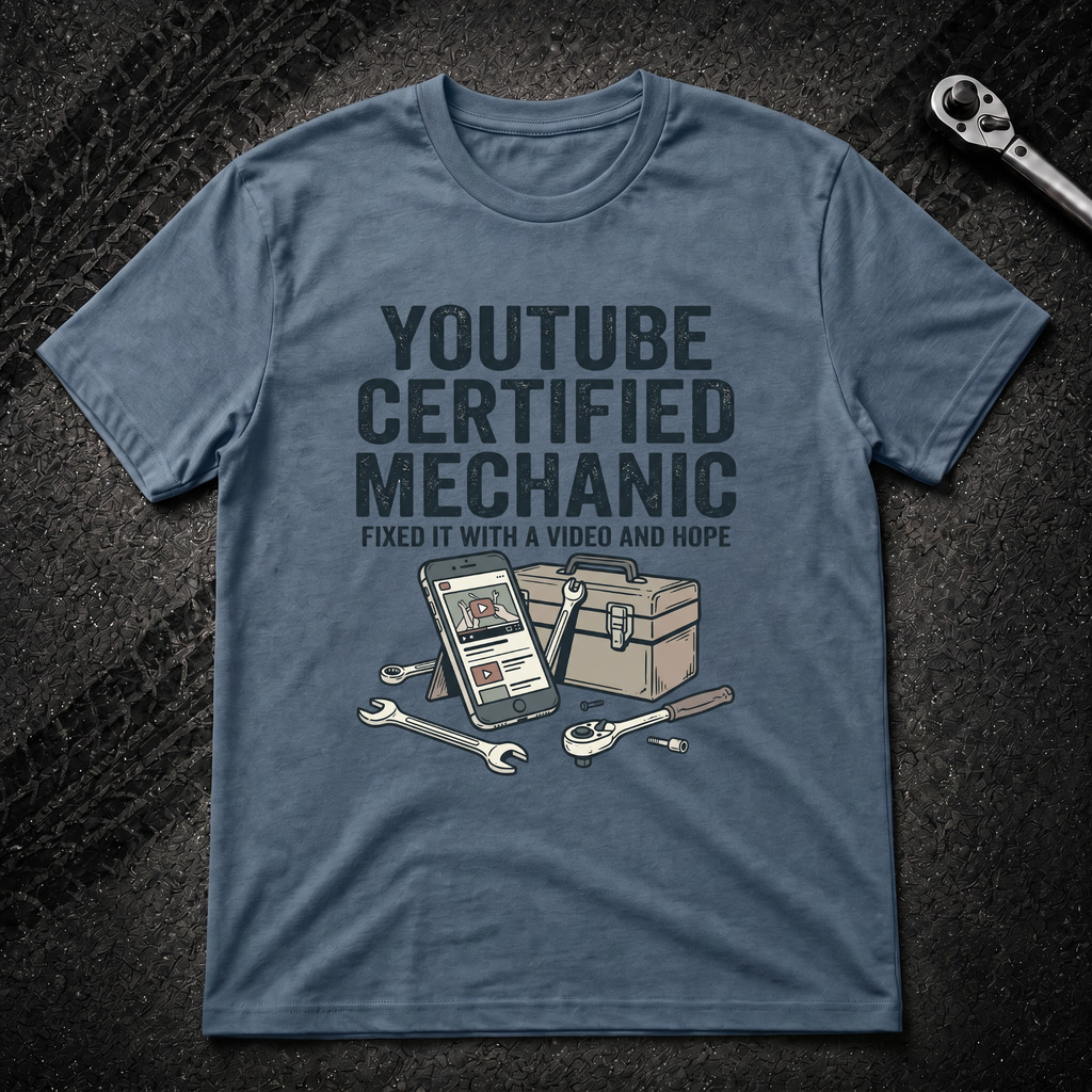 Youtube Certified Mechanic T-Shirt