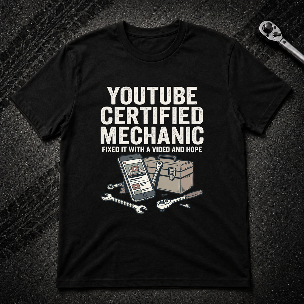 Youtube Certified Mechanic T-Shirt