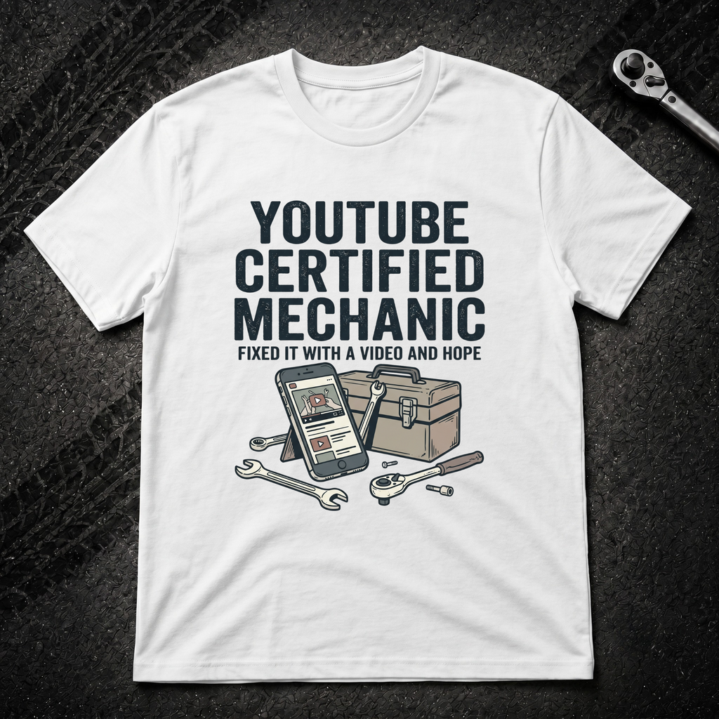 Youtube Certified Mechanic T-Shirt