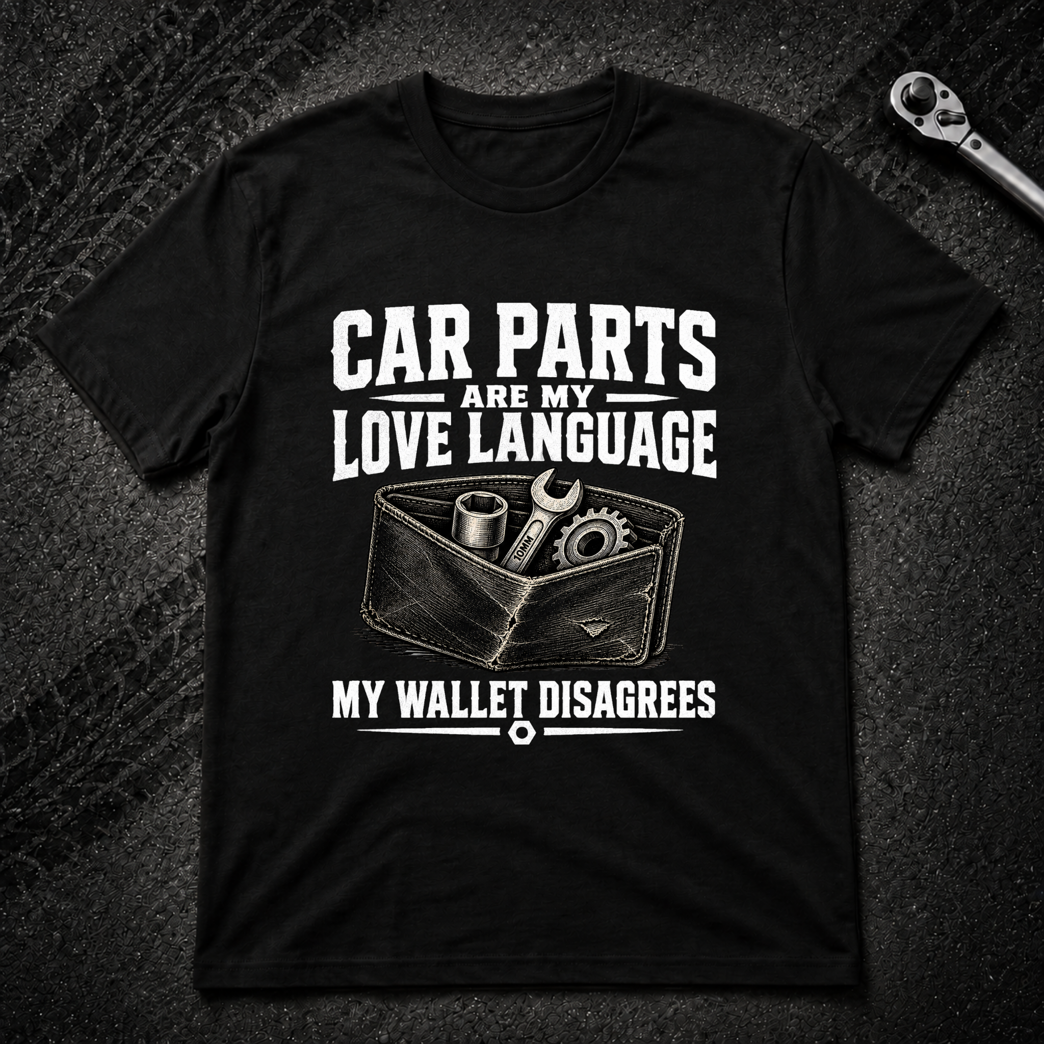 Car Parts Are My Love Language T-Shirt