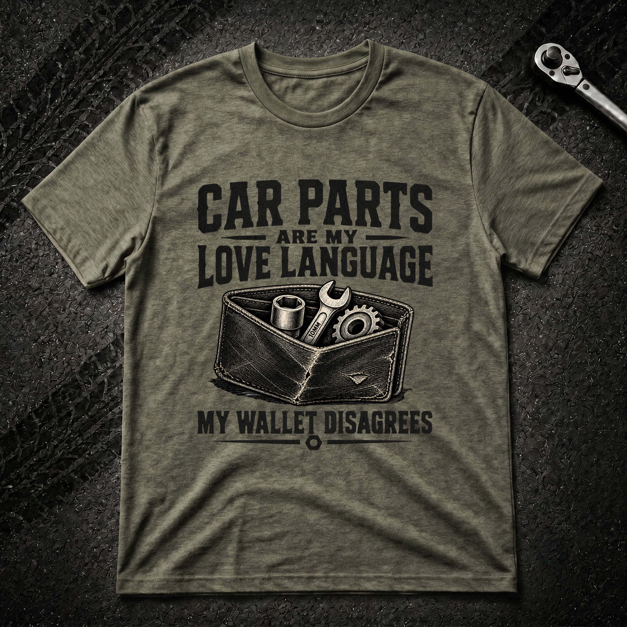 Car Parts Are My Love Language T-Shirt