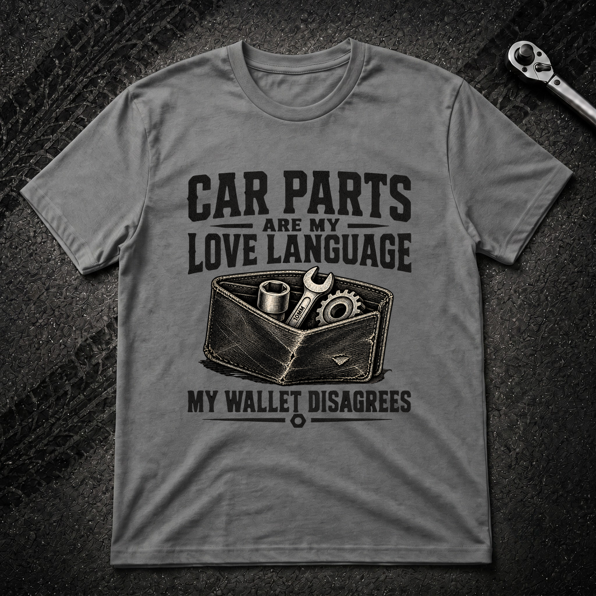 Car Parts Are My Love Language T-Shirt