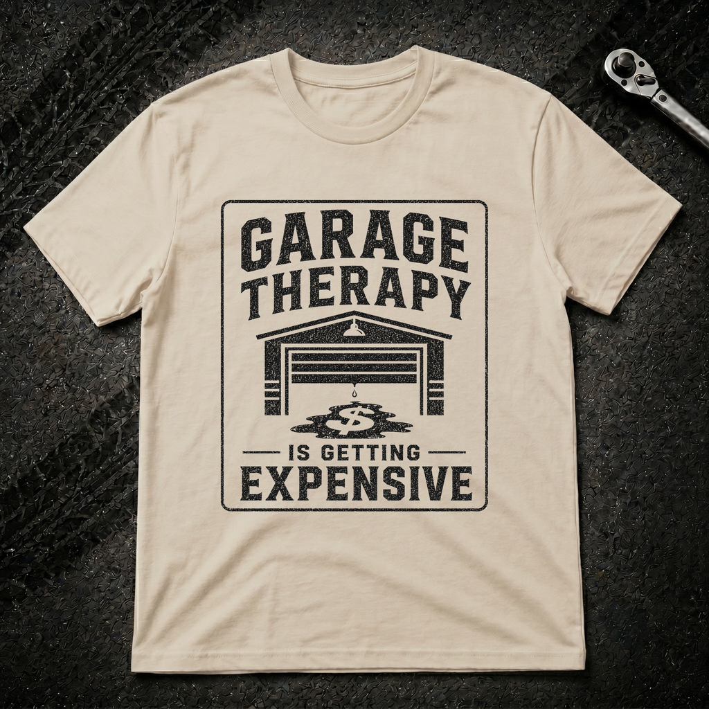 Garage Therapy Is Expensive T-Shirt