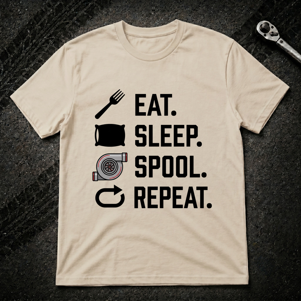 Eat Sleep Spool Repeat T-Shirt