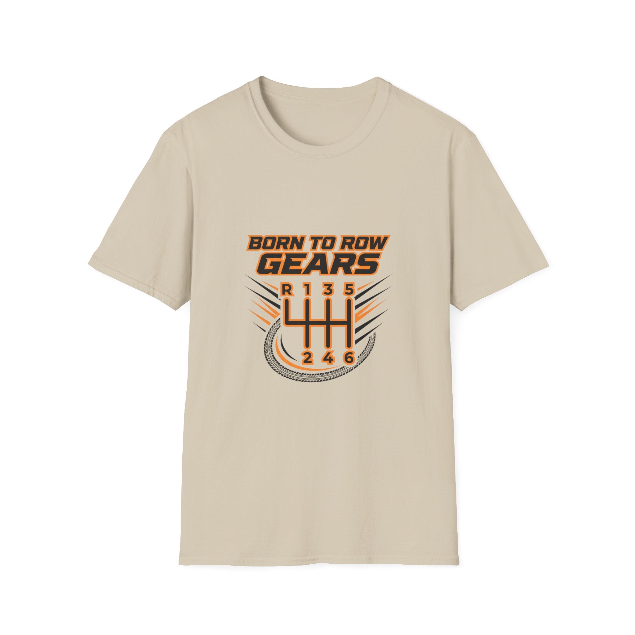 Born To Row Gears T-Shirt