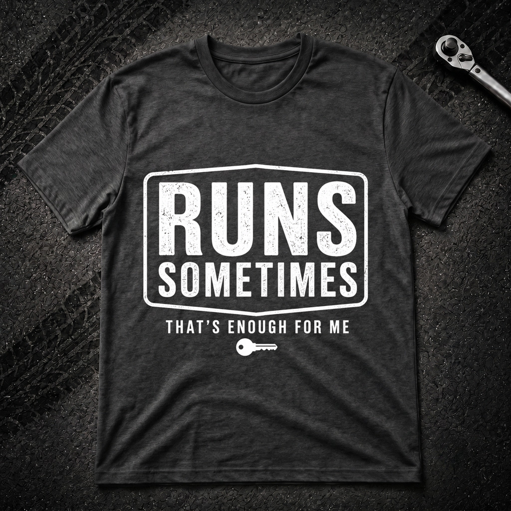 Runs Sometimes T-Shirt
