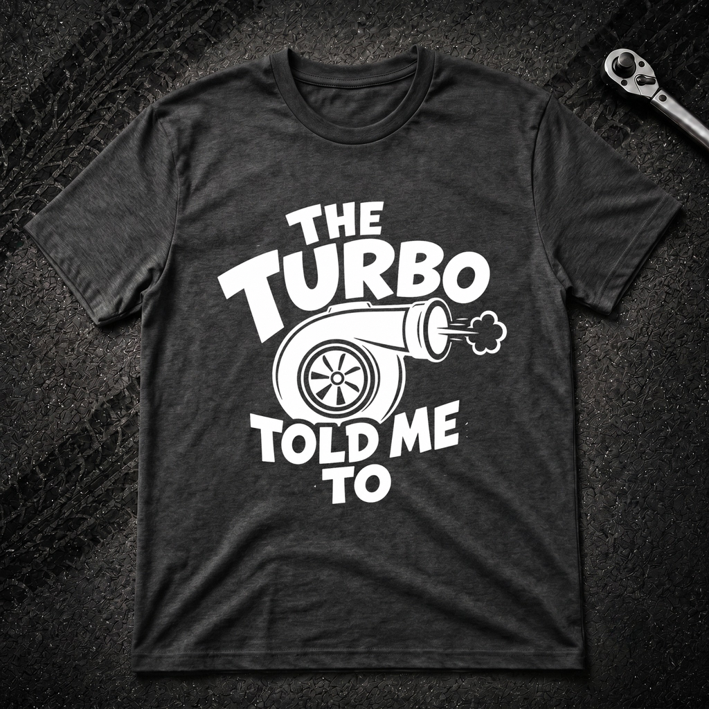 The Turbo Told Me To T-Shirt
