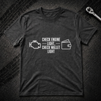 Check Wallet Light T-Shirt
