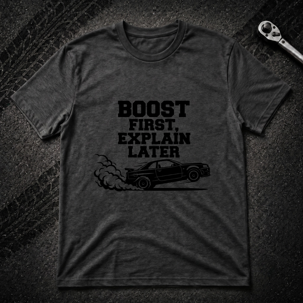 Boost first Explain later T-Shirt
