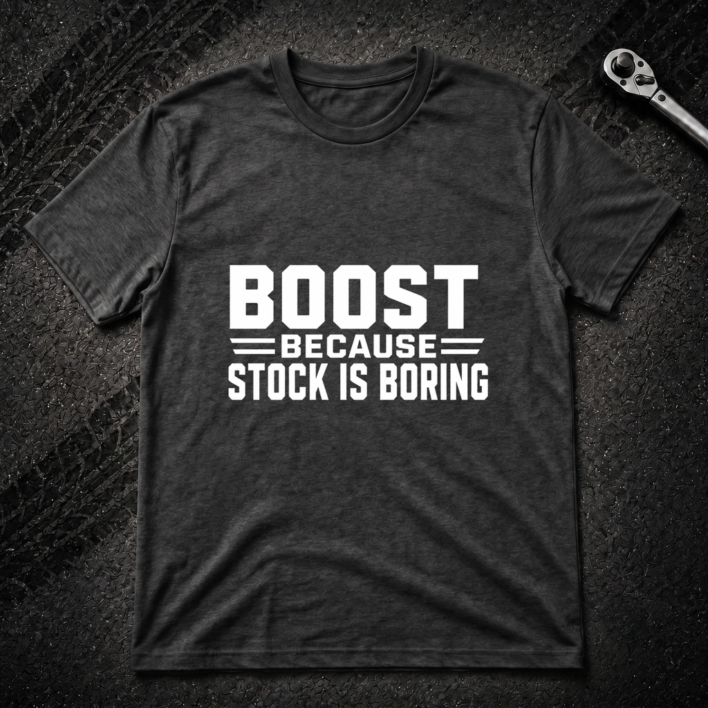 Boost Because Stock Is Boring T-Shirt
