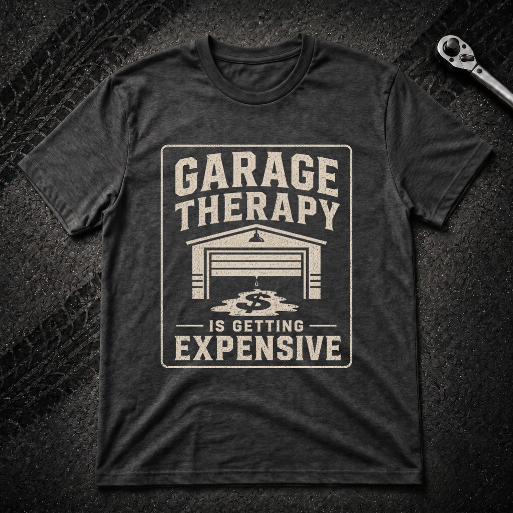Garage Therapy Is Expensive T-Shirt
