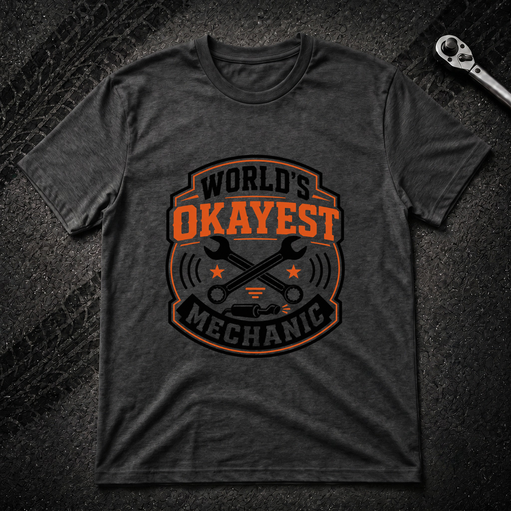 Worlds Okayest Mechanic T-Shirt