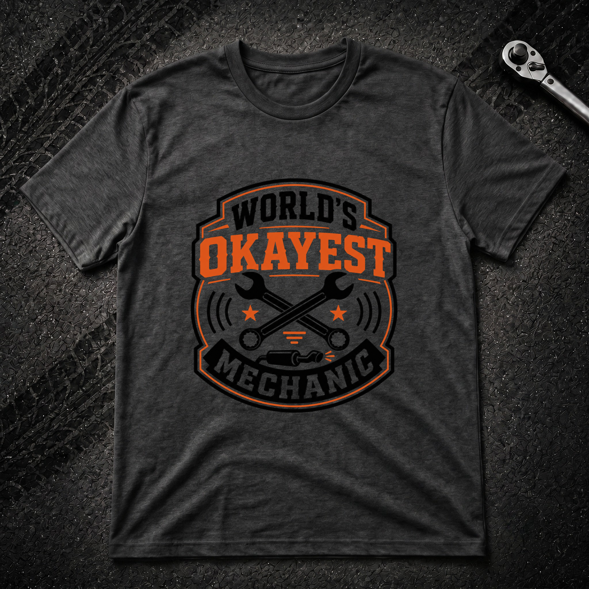 Worlds Okayest Mechanic T-Shirt