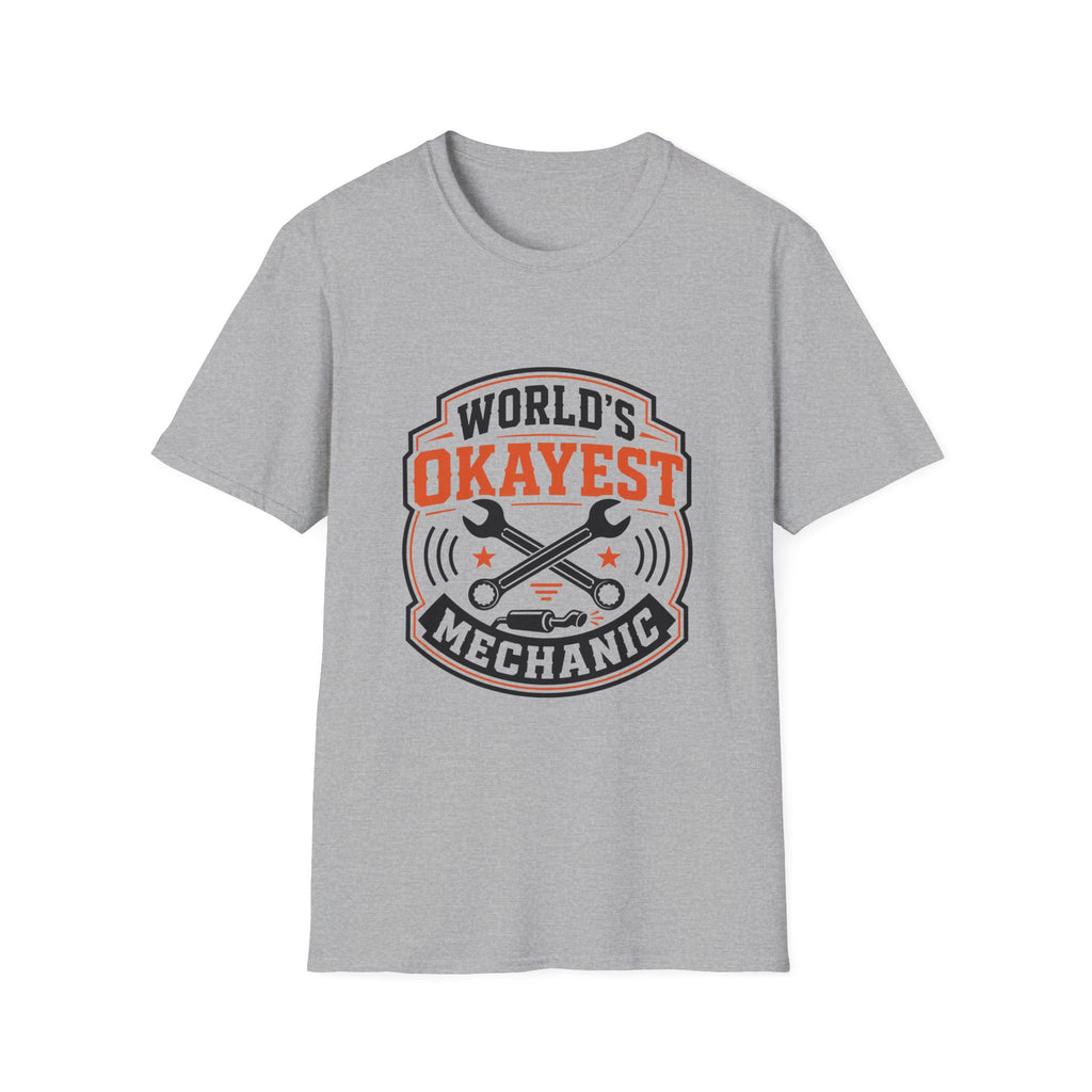 Worlds Okayest Mechanic T-Shirt