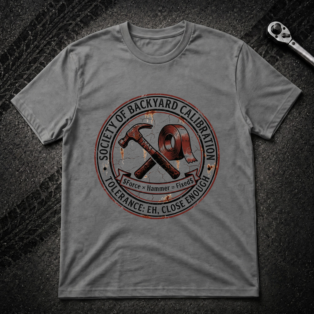 Society Of Backyard Calibration T-Shirt