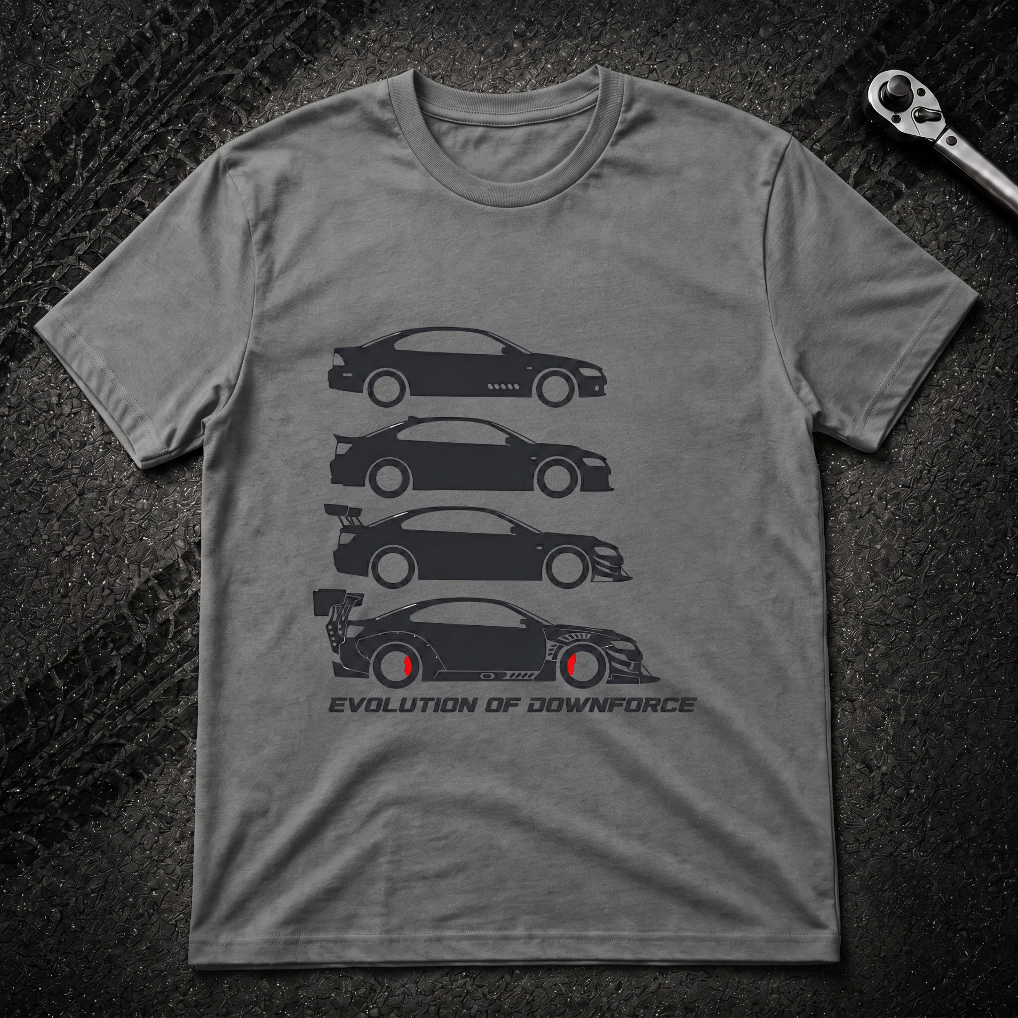 Evolution Of Downforce T-Shirt