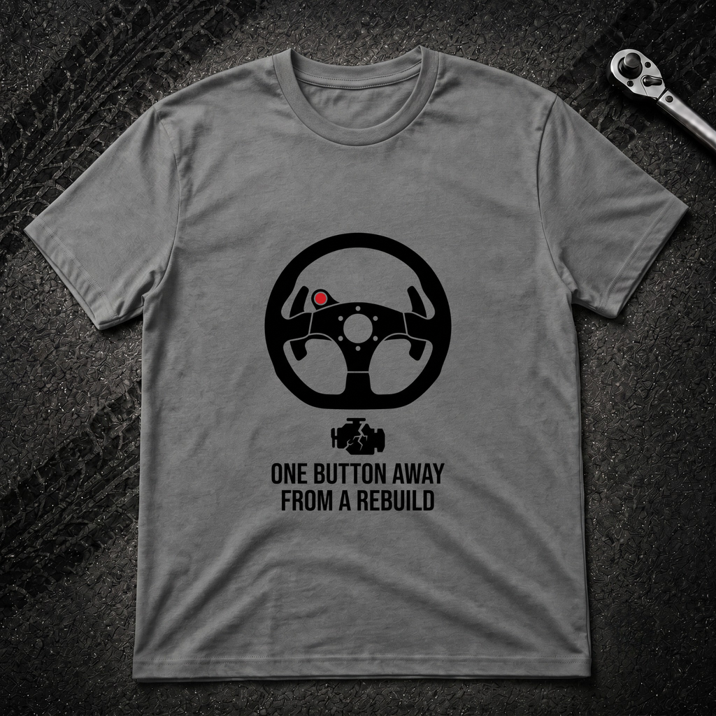 One Button Away T-Shirt