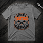 Worlds Okayest Mechanic T-Shirt