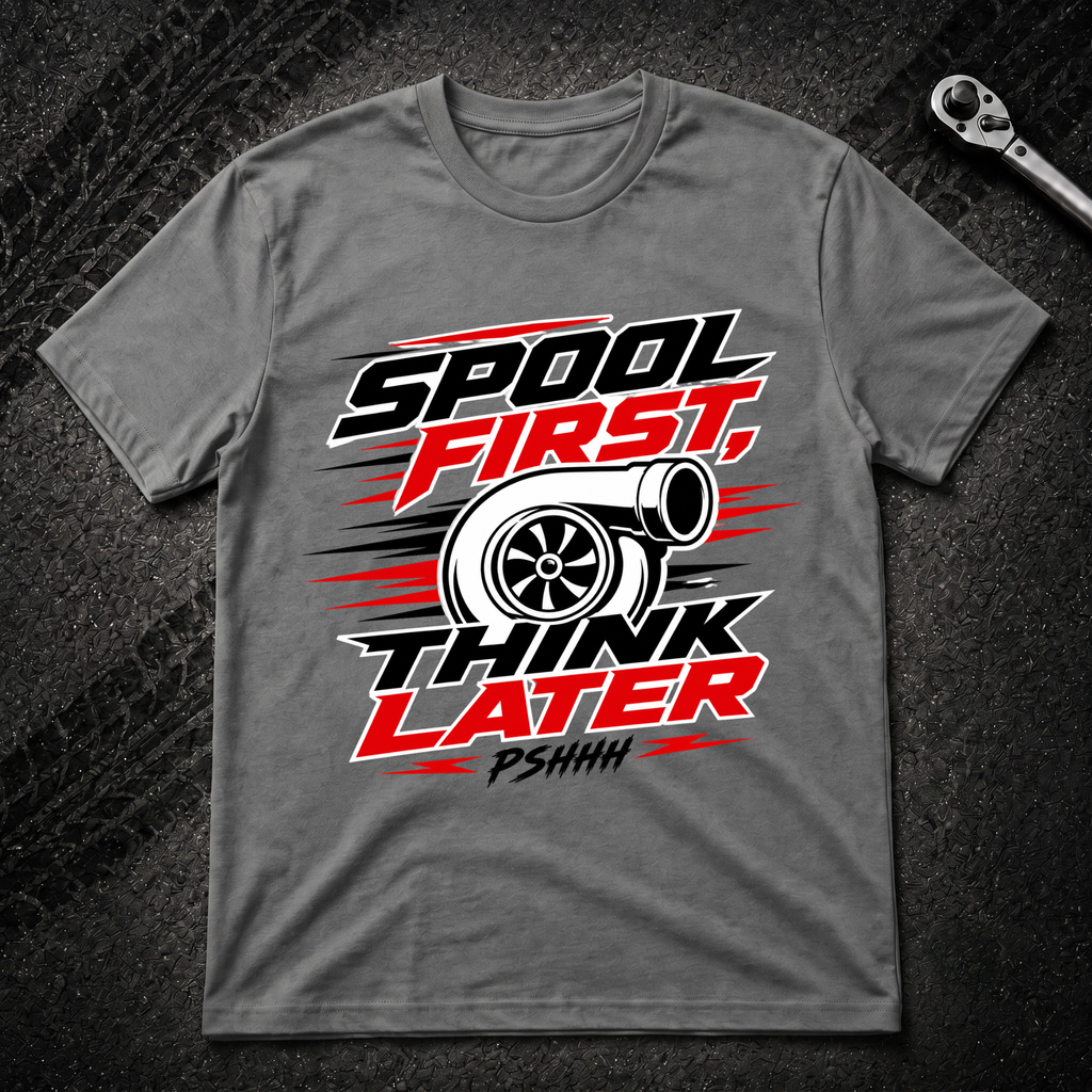 Spool First Think Later T-Shirt