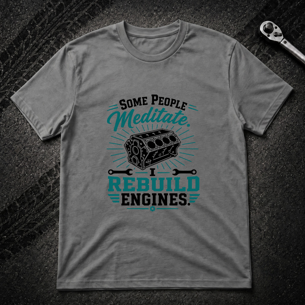 Some People Meditate T-Shirt