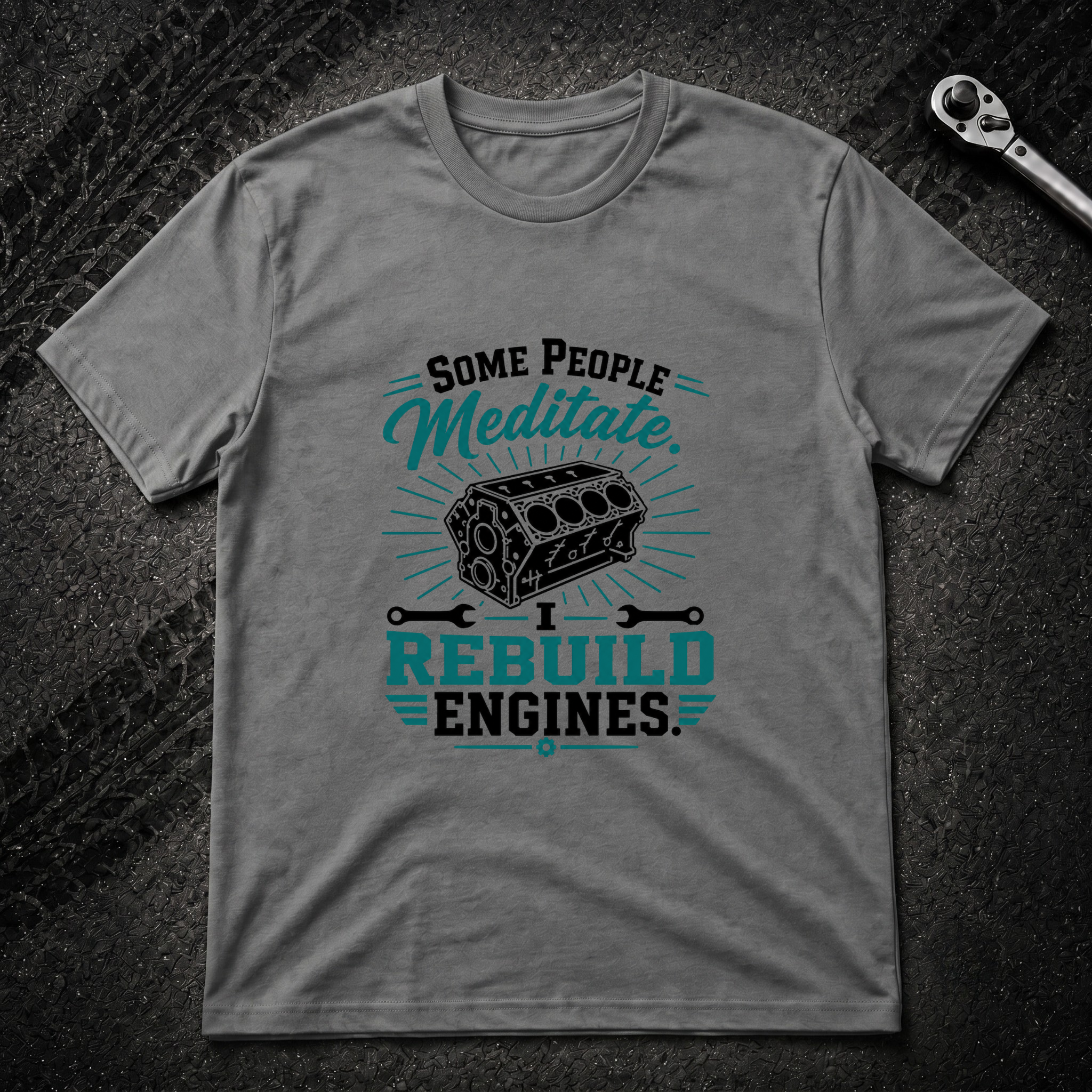 Some People Meditate T-Shirt