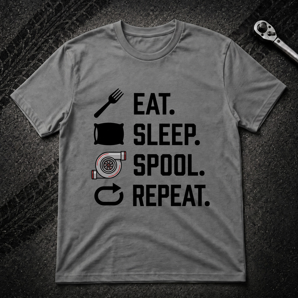 Eat Sleep Spool Repeat T-Shirt