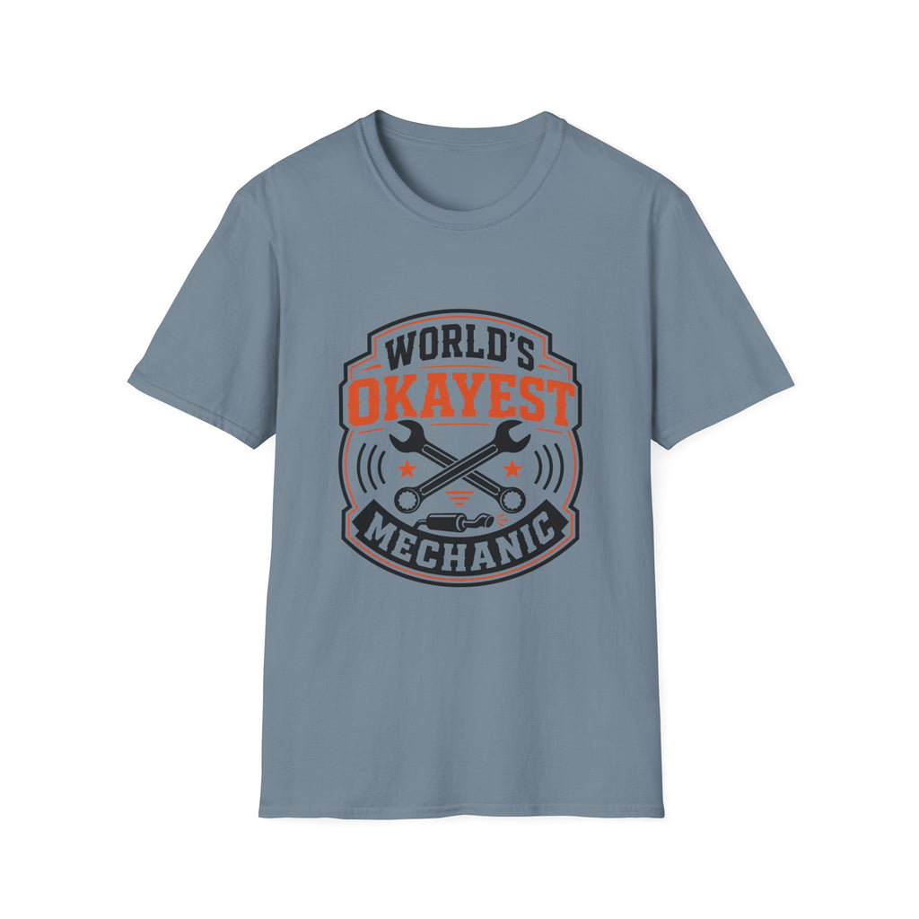 Worlds Okayest Mechanic T-Shirt