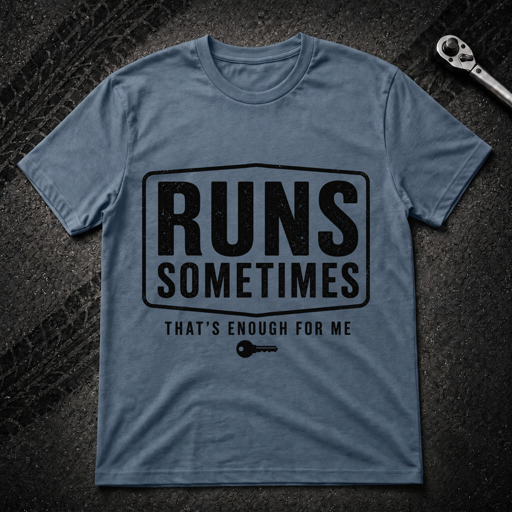 Runs Sometimes T-Shirt