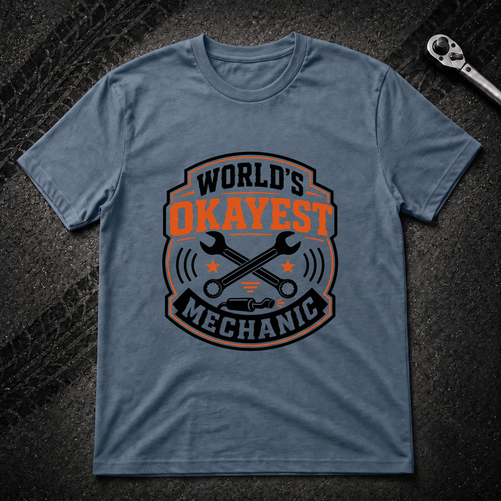 Worlds Okayest Mechanic T-Shirt