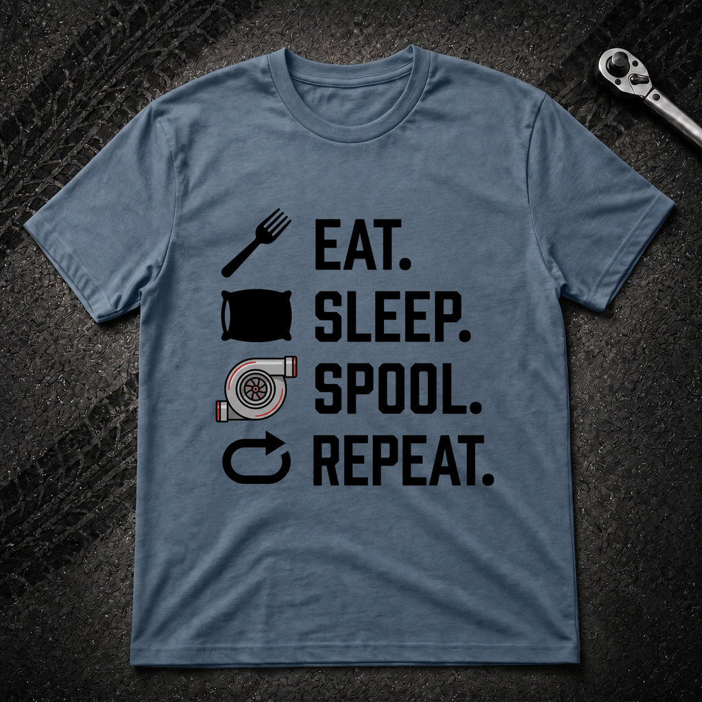 Eat Sleep Spool Repeat T-Shirt