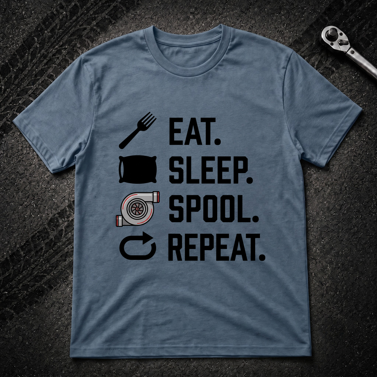 Eat Sleep Spool Repeat T-Shirt