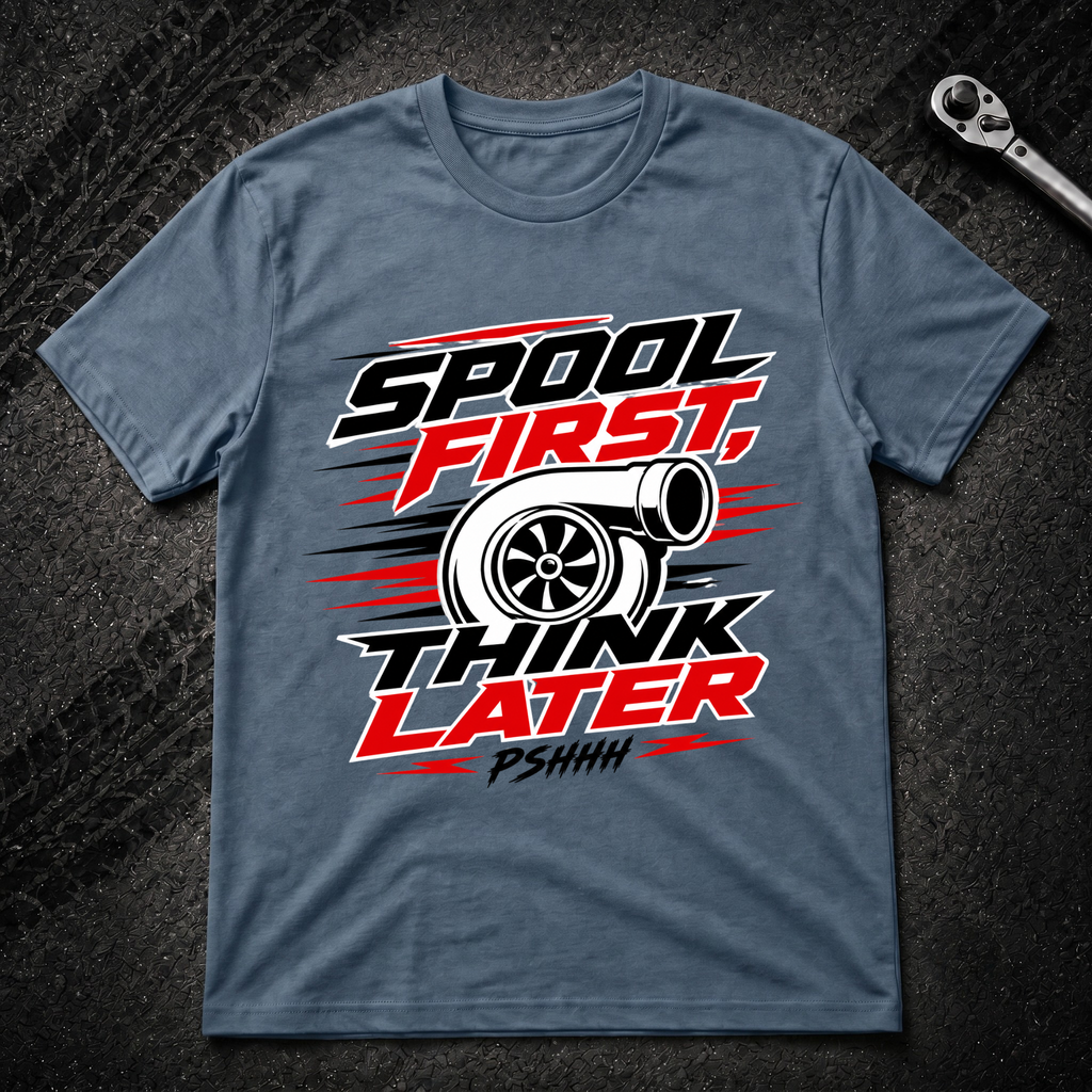 Spool First Think Later T-Shirt