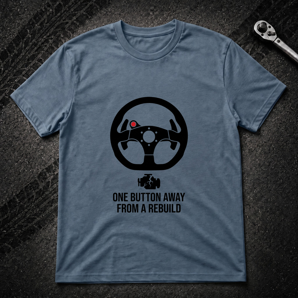 One Button Away T-Shirt