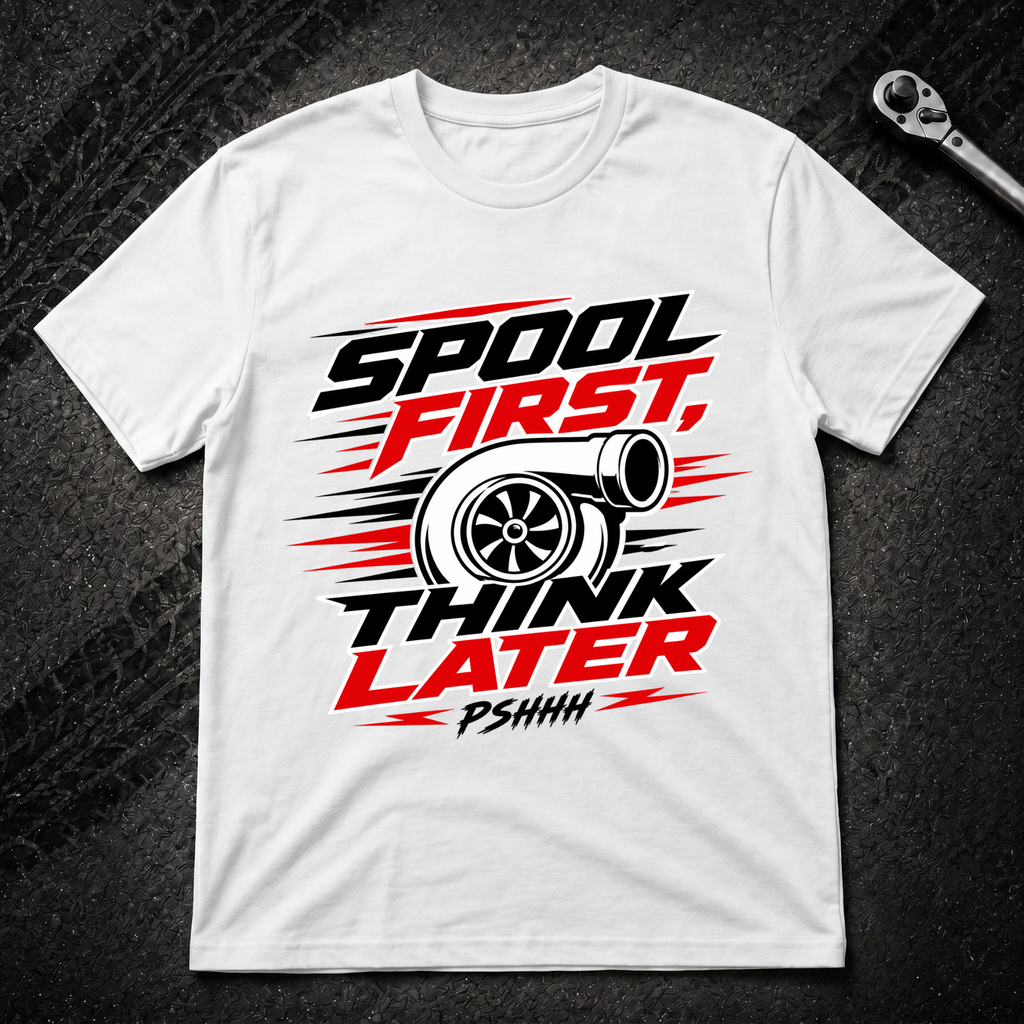 Spool First Think Later T-Shirt